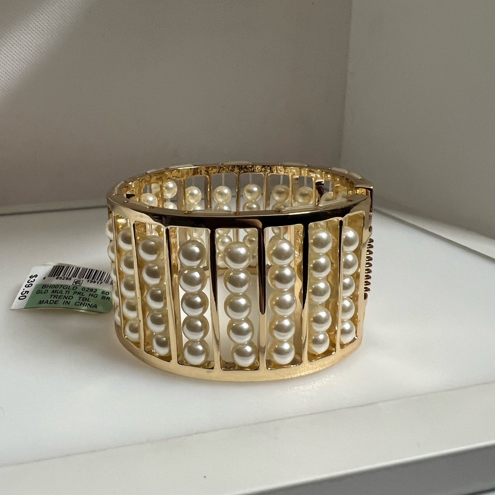 M. Haskell For INC Multi Pearl Trend Bracelet